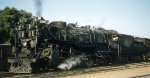 Great Northern 2-8-2 steam engine Minneapolis MN 1957.